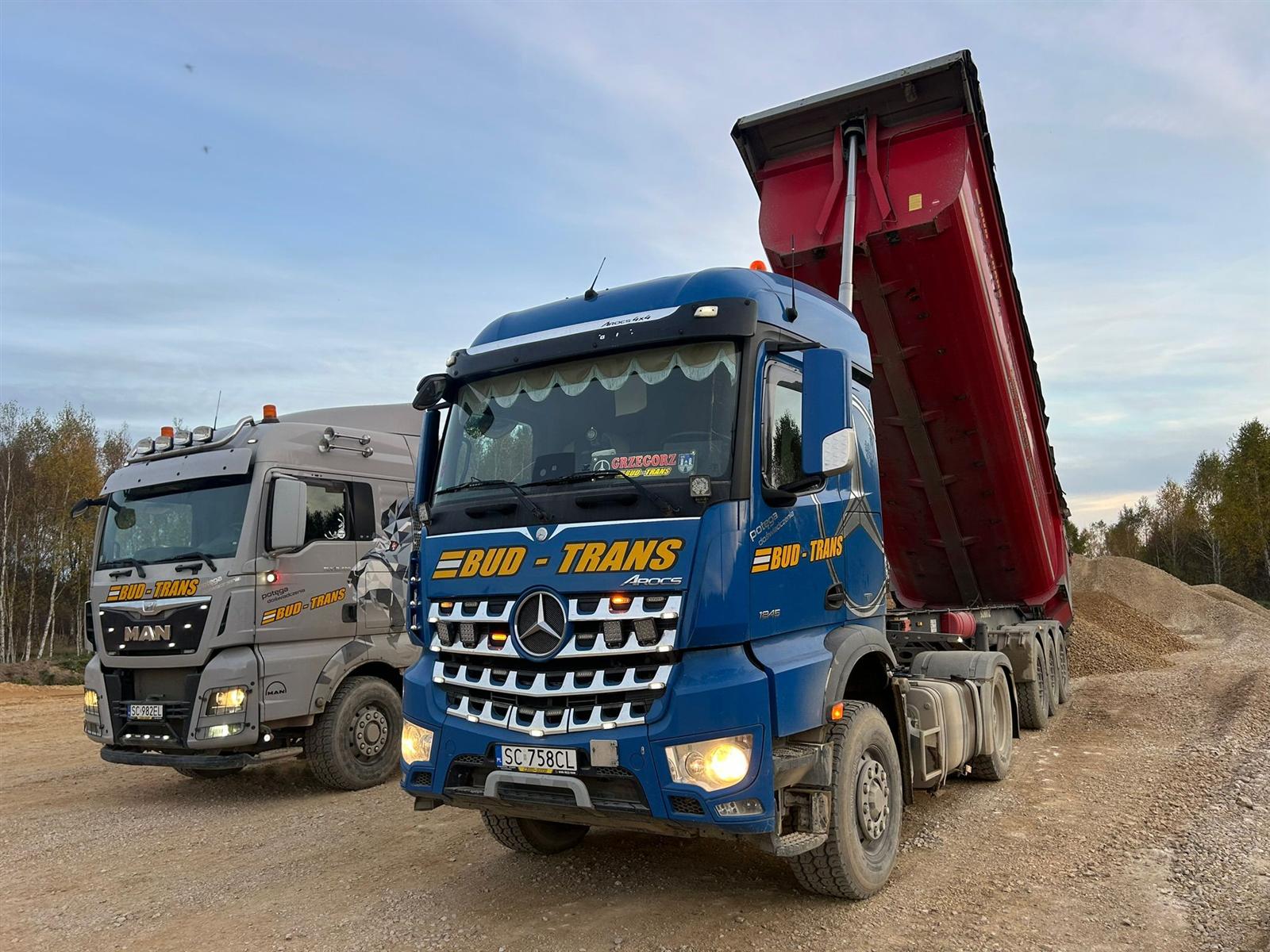 Transport kruszywa BUD-TRANS